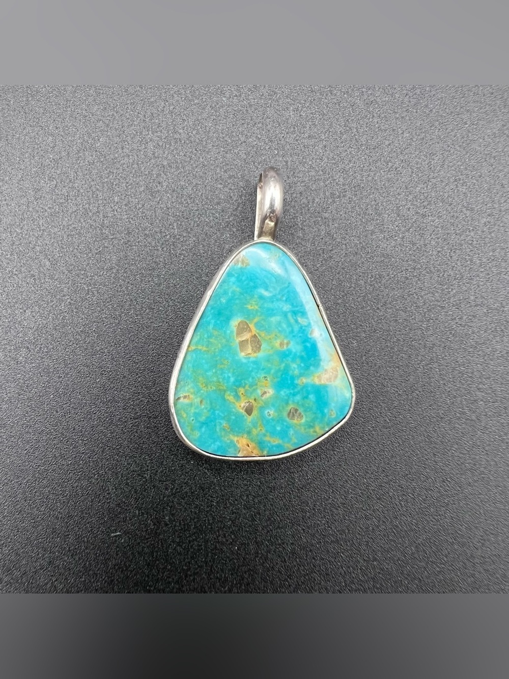 Sterling Silver Turquoise Pendant